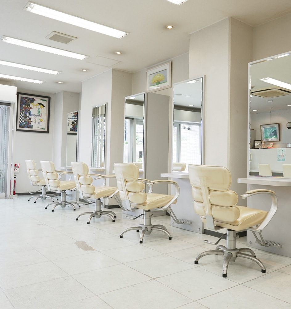 千晃美容室店内イメージ